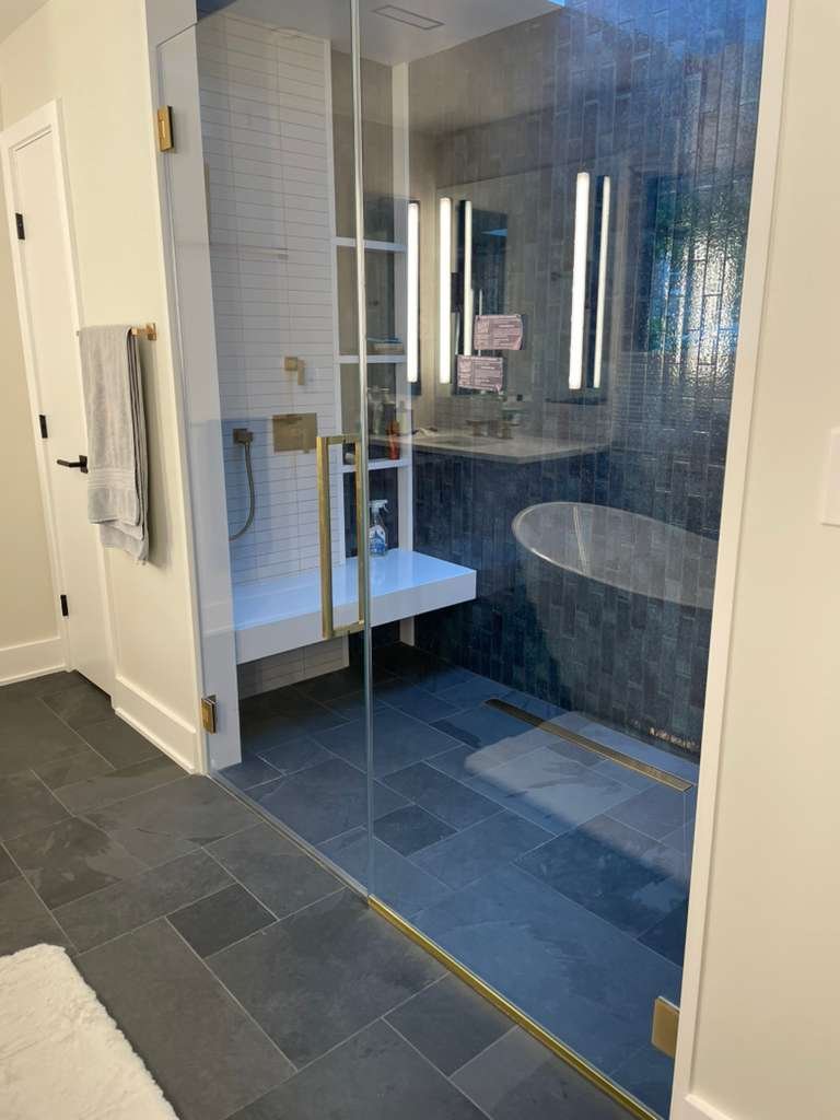 Bathroom remodeling project