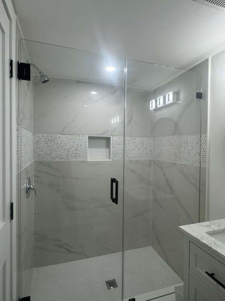 Bathroom remodeling project