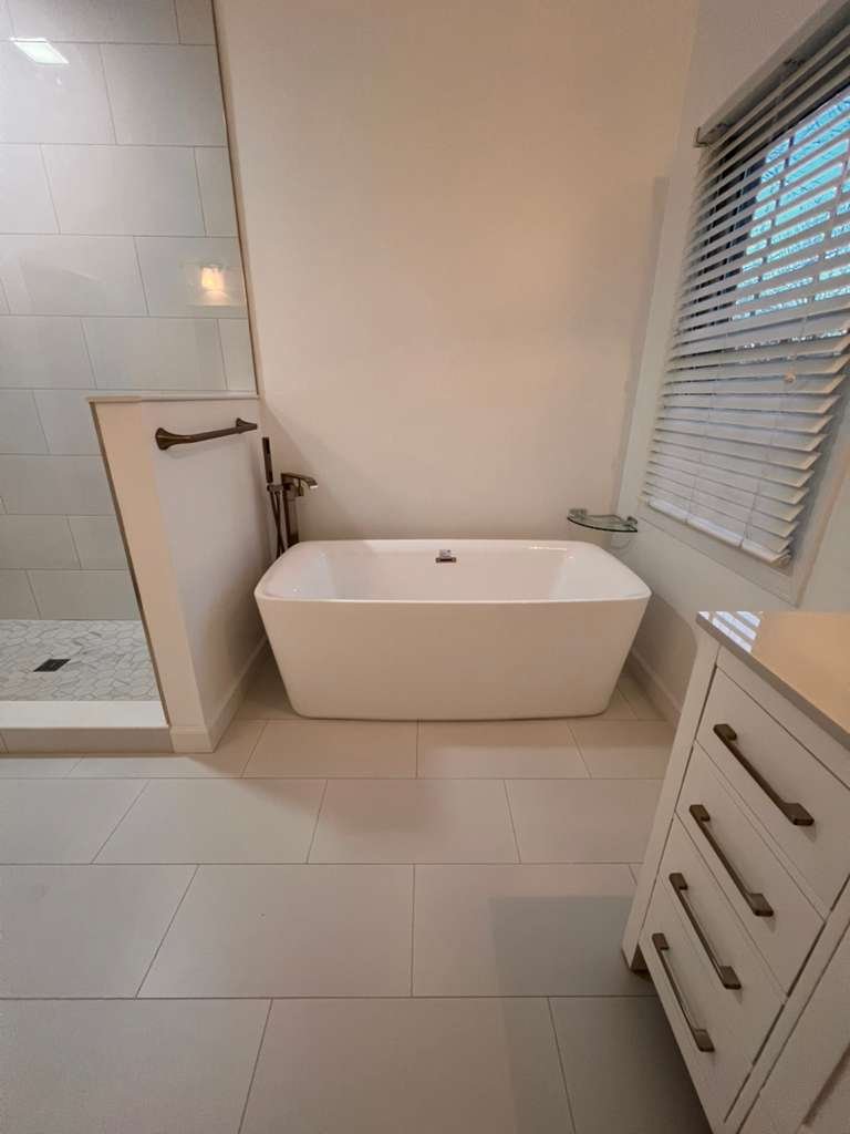 Bathroom remodeling project